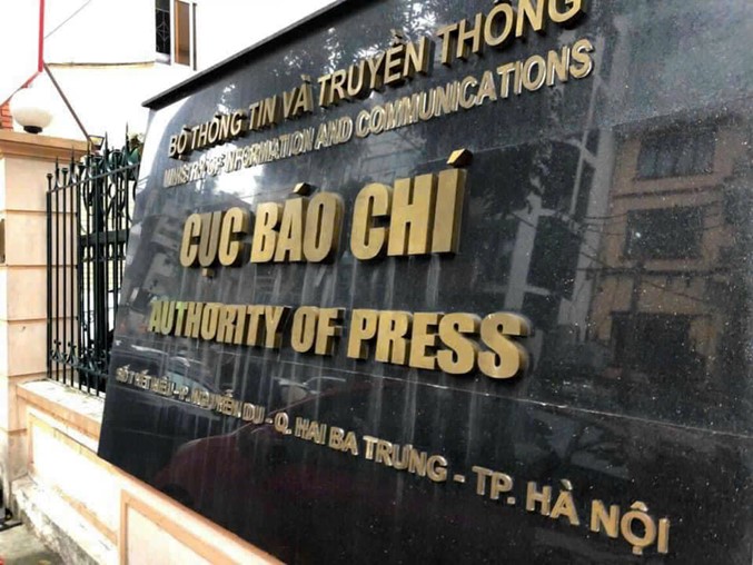 Cục Báo chí – Bộ Thông tin và Truyền thông.